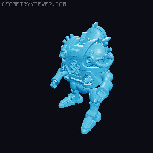 Mechs 3D model thumbnail
