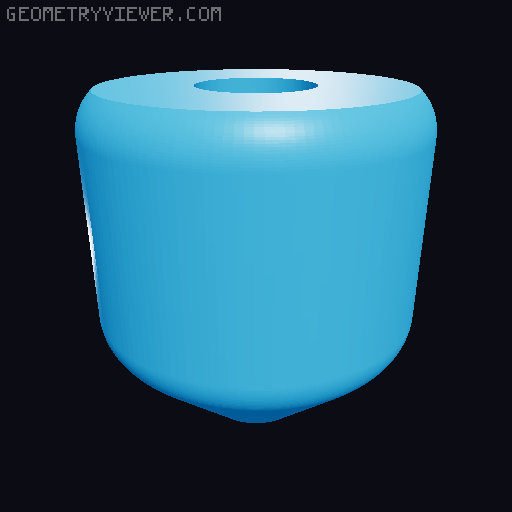 Umikot V2 for SWORKS 49mm Step Down Basket 3D model thumbnail