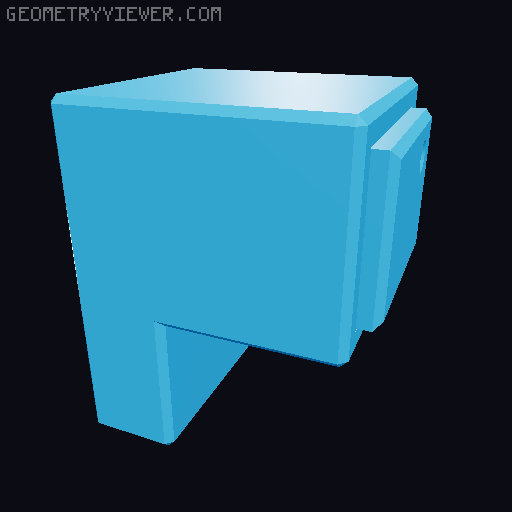 Lucky 13 Head - Multi color - 2 Mech style heads 3D model thumbnail