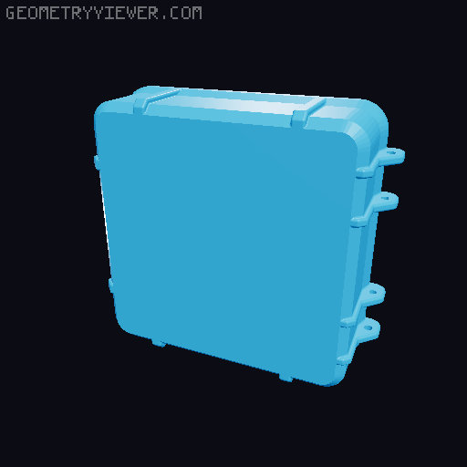 Rugged box remix 3D model thumbnail