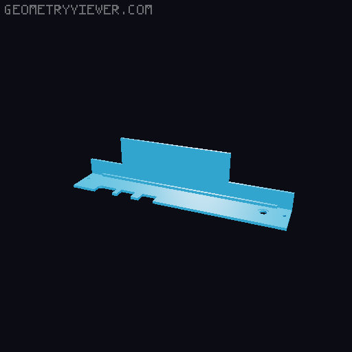 Raspberry Pi Zero 7inch Laptop 3D model thumbnail