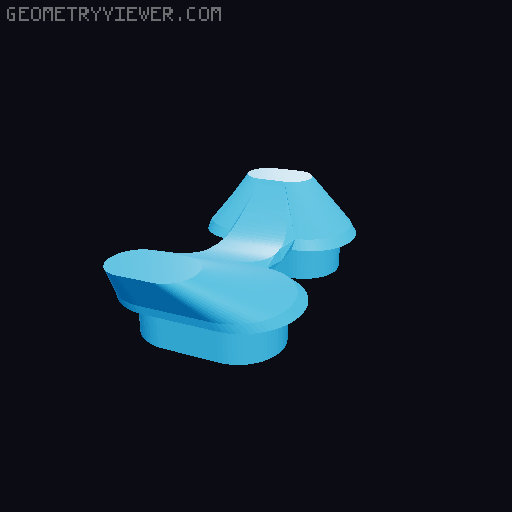 Benchy Heltec V3 Case Meshtastic 3D model thumbnail