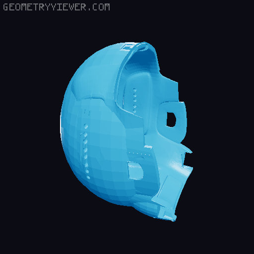 Hockey Helmet  3D model thumbnail