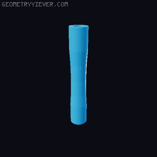 Utility Blade Gravity Knife No hardware 3D model thumbnail