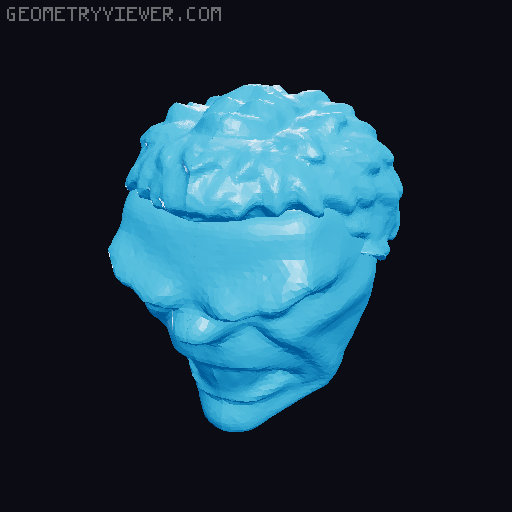 Dummy 13 Hulk parts remix 3D model thumbnail