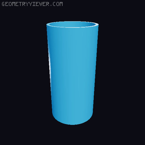 Designer Moon Lamp stand 3D model thumbnail