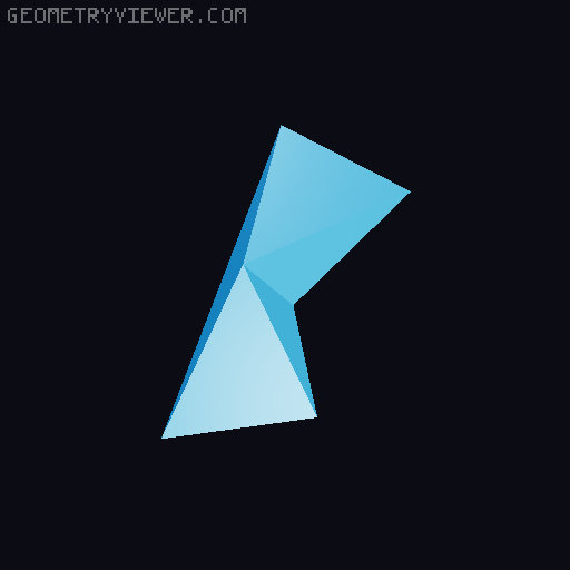 Geometric Bull  - wall design 3D model thumbnail
