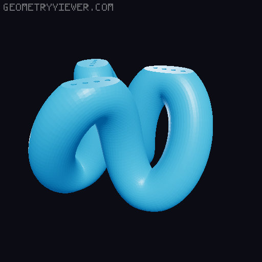 Equation-Driven Guided Sweep Pots 3D model thumbnail