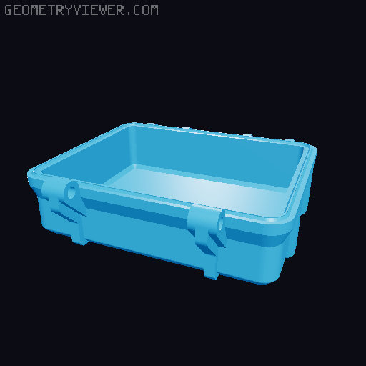 GoPro Travel Case 3D model thumbnail