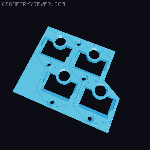 GOEWS rebuilt in OpenSCAD 3D model thumbnail