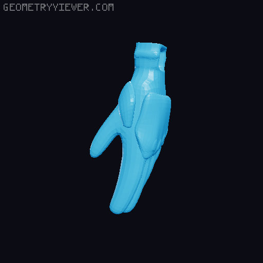 Murderbot Action Figure 3D model thumbnail