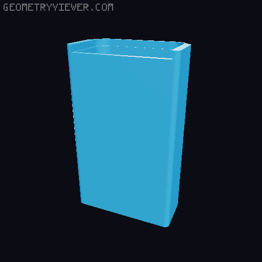 NP-F570 battery case 3D model thumbnail