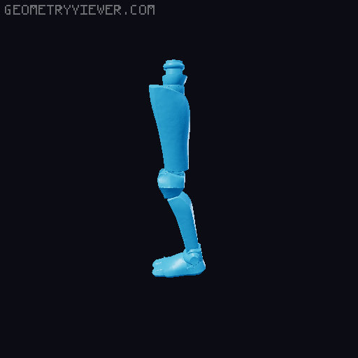 Zero Action figure- Star Trek Prodigy 3D model thumbnail