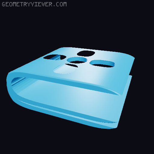 Model A Day Challenge - Day 110 - MP3 Player 3D model thumbnail