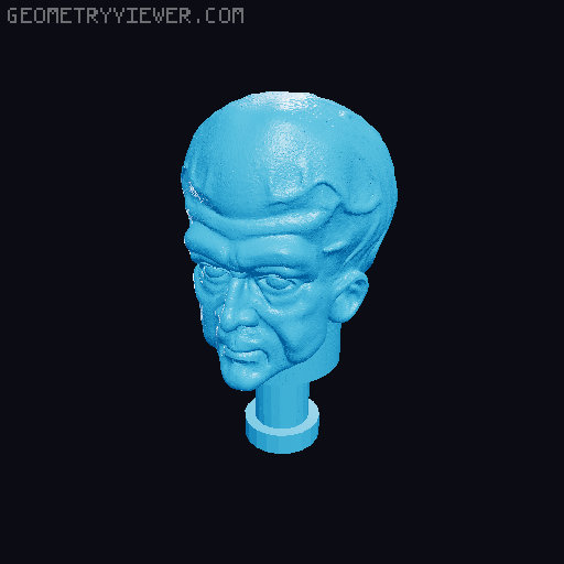 Talosian Assistant- Star Trek 3D model thumbnail