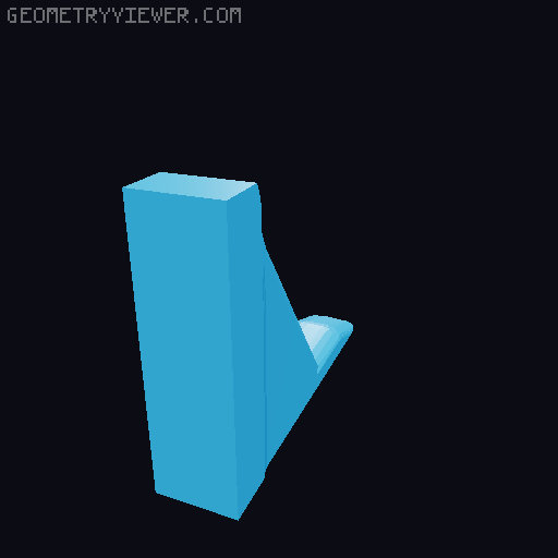 Wii U GamePad Skadis Stand 3D model thumbnail