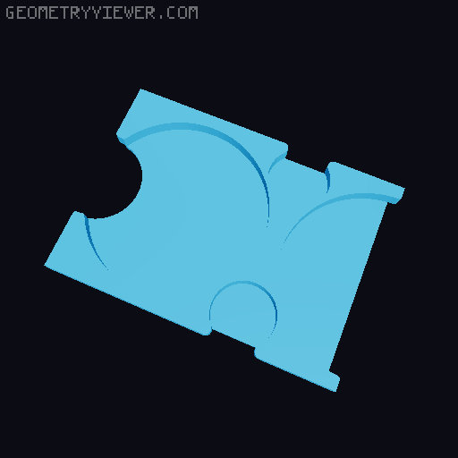 Insert for Dune + 3 expansions 3D model thumbnail