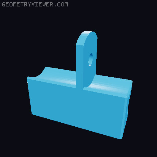 Desk Stranding Lamp - Remix 3D model thumbnail