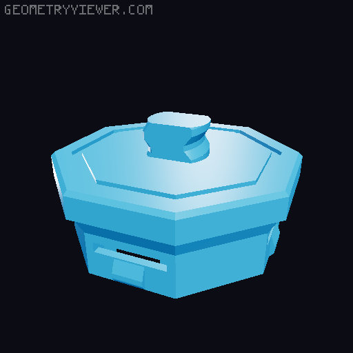 Multiboard Magnetic connectors 3D model thumbnail