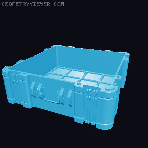 Donut's Beystack - Serious Beyblade X Storage Solution 3D model thumbnail