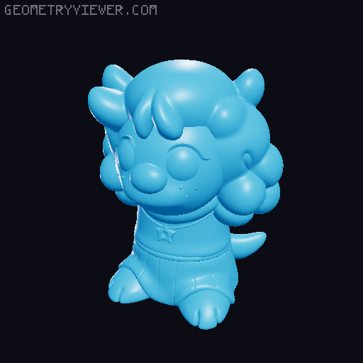 Pawbby 3D model thumbnail