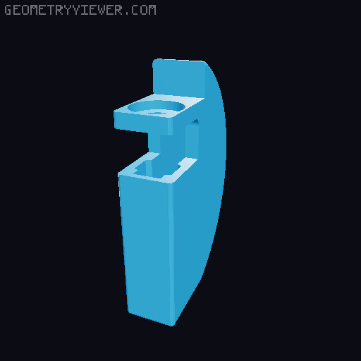 PortaRF Antenna Holder 3D model thumbnail