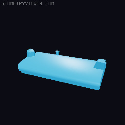 Hunslet 0-4-0 0-4-0 3D model thumbnail