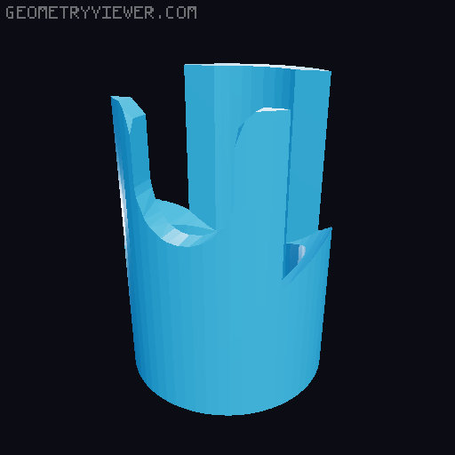 MINI 13: Cobra Commander 3D model thumbnail