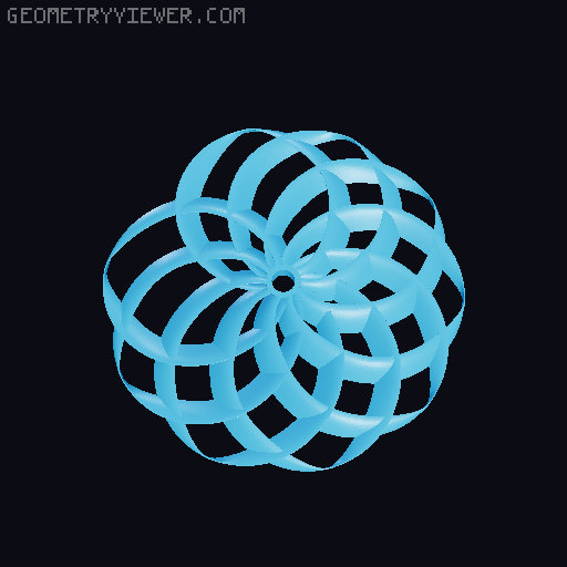 10 blade toroidal Propeller 3D model thumbnail