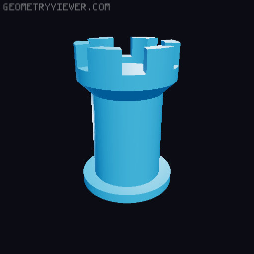 Travel Chess and Draughts 3D model thumbnail