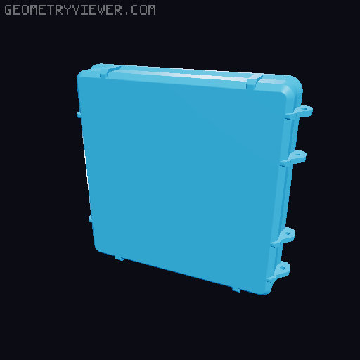 Jungle Speed Rugged Box 3D model thumbnail