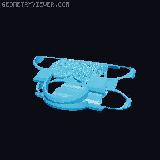 Eowyn Scabbard 3D model thumbnail