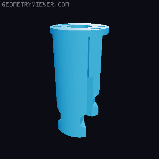 Stirred tank reactor 3D model thumbnail