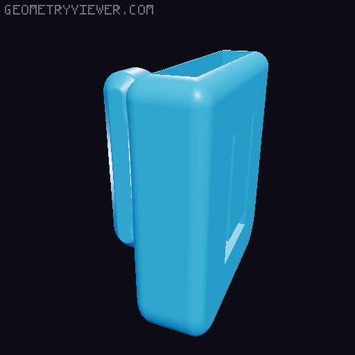 Nestable face shield based on Prusa RC2 3D model thumbnail