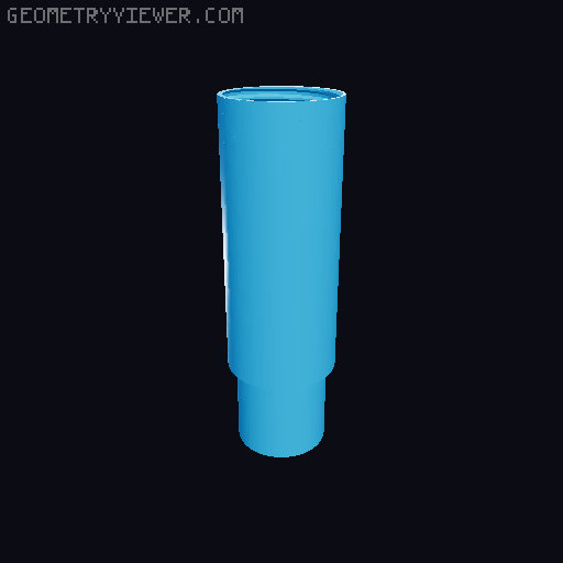 Cernícalo - Full 3D printed amateur rocket 3D model thumbnail