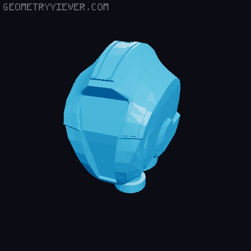 Ensign Jira Narwani figure head- Star Trek Discovery 3D model thumbnail