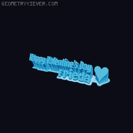Happy Valentines Day... 3D model thumbnail