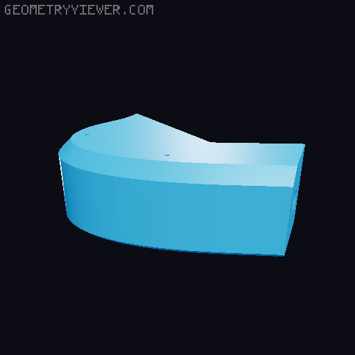 Left Handed PrusaCaster 3D model thumbnail