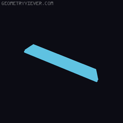 Faceplate for Under Desk Drawer (Update) 3D model thumbnail