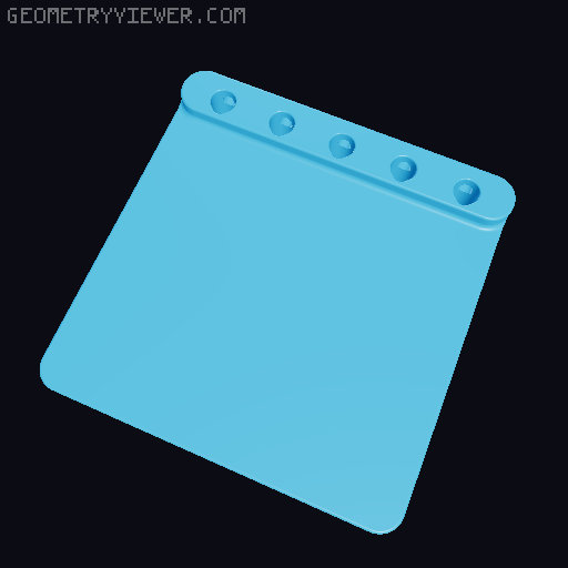 Modular holder system (3rd hand / lab stand) 3D model thumbnail