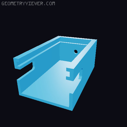 Morse/CW Single Lever Paddle Key 3D model thumbnail