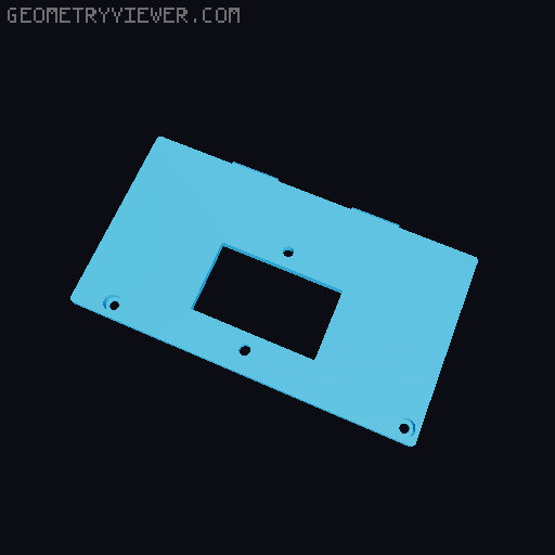 Customized casing for RedRex power supply 3D model thumbnail