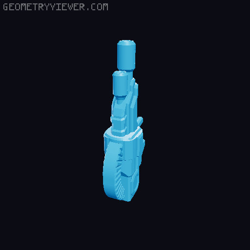 Dummy 13 - Blaster Arms Overhaul 3D model thumbnail