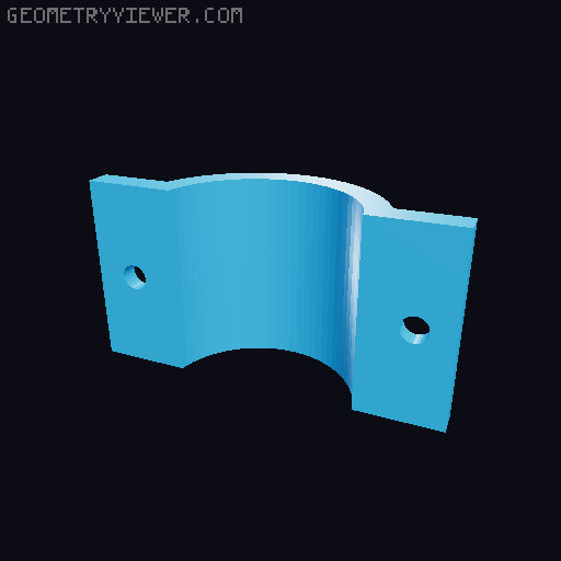22mm handlebar switch button 3D model thumbnail