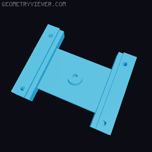 COB Key Light PCB Reuse Enclosure 3D model thumbnail