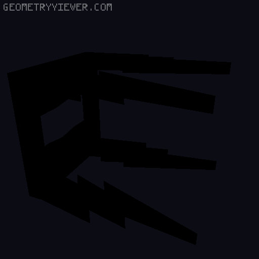 Lucky 13 skin: Electro 3D model thumbnail