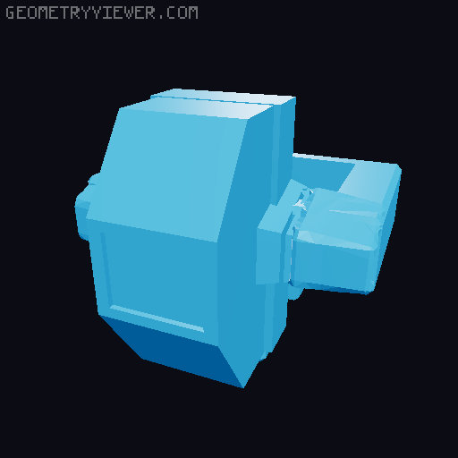 Robotech/Macross RT Cyclone suit for Lucky13 3D model thumbnail