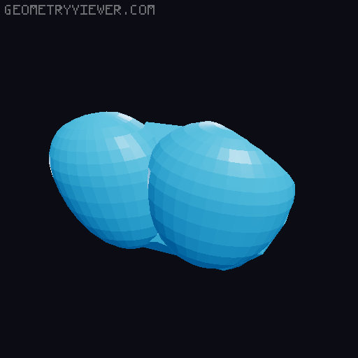 Cyborg body parts for Dummy 13 3D model thumbnail
