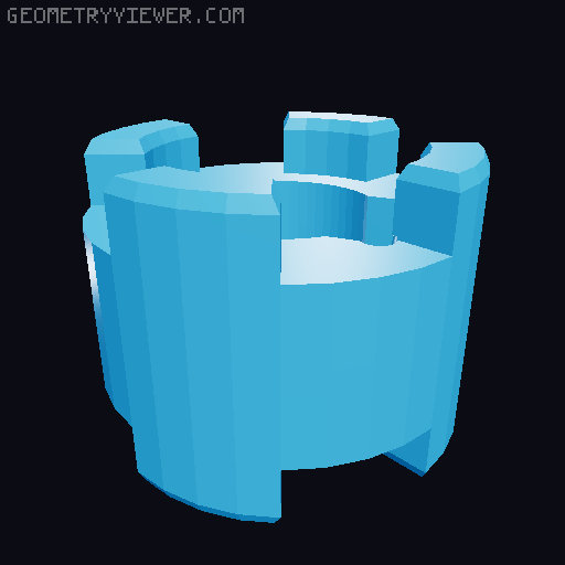 Manual 2 speed gearbox experiment 3D model thumbnail