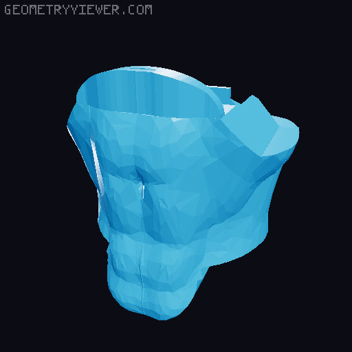Dummy 13 Mercenary Team - The Sniper 3D model thumbnail